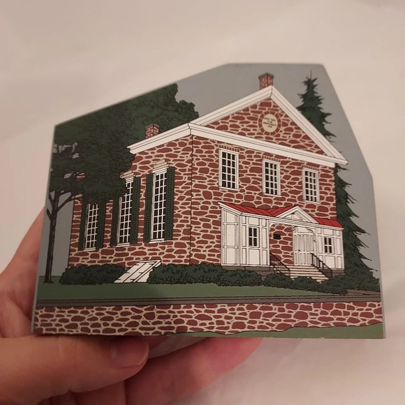 Vintage 1998 Hometowne Collectibles Historic Presbyterian Church Shelf Sitter - Picture 8 of 8